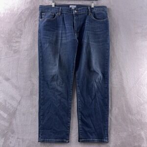 Ash & Erie Straight Fit Essential Jeans Mens Size 36x27 Blue Original Wash